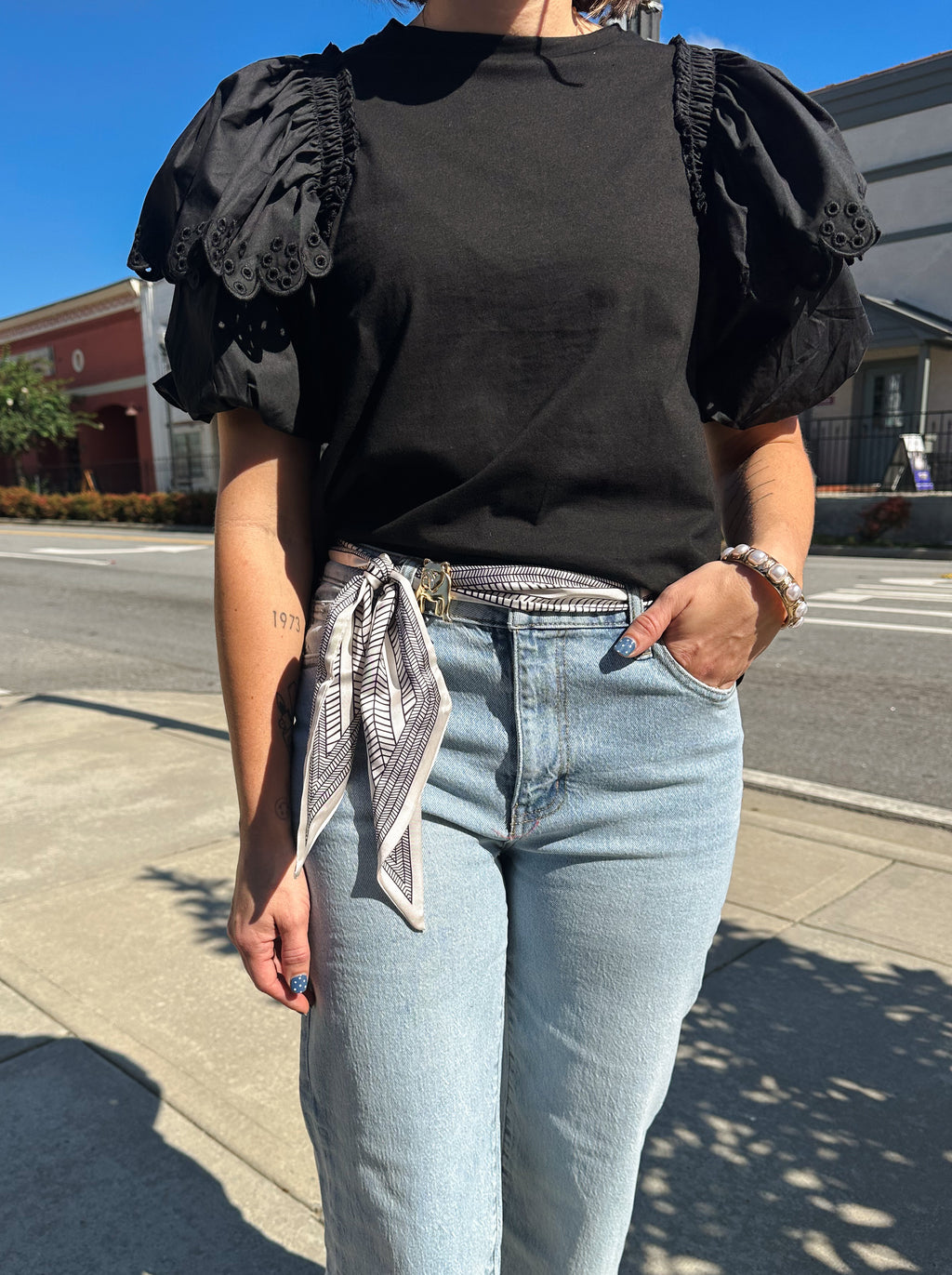 The Boone Top - Black