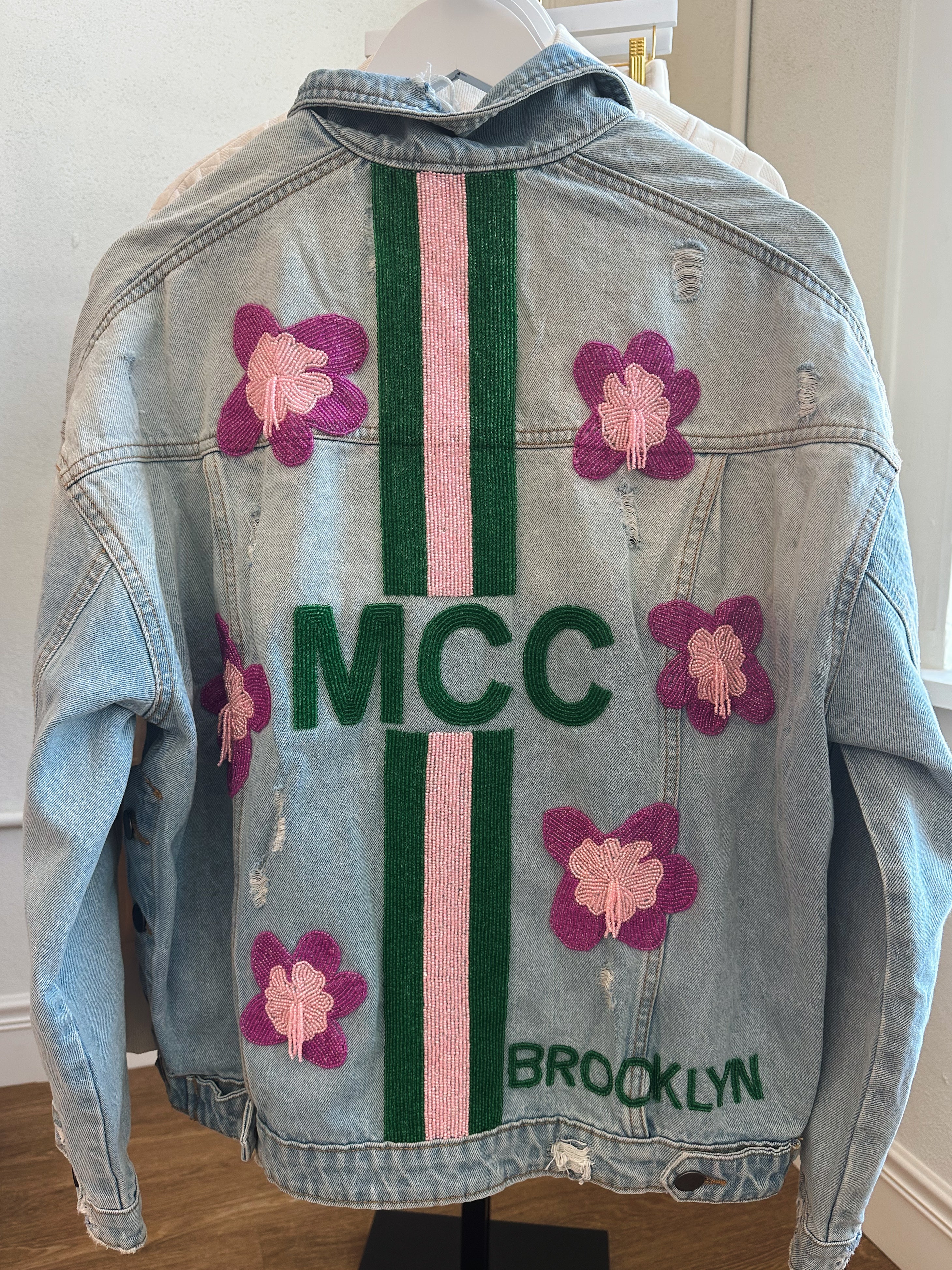 CUSTOM BEADED JACKET PREORDER