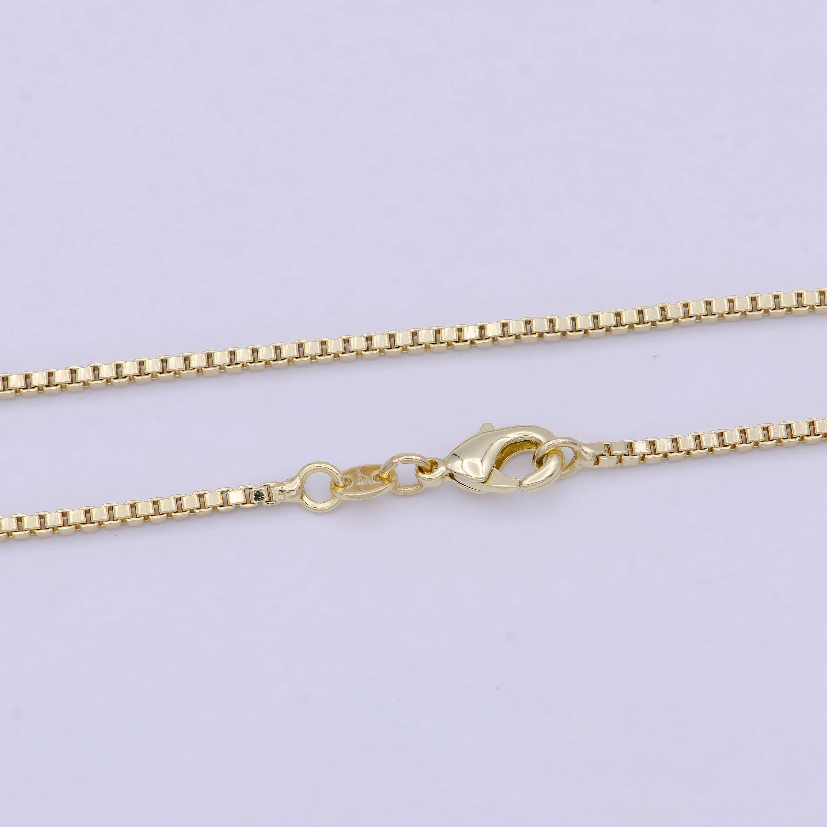 The Charlotte Box Chain Necklace