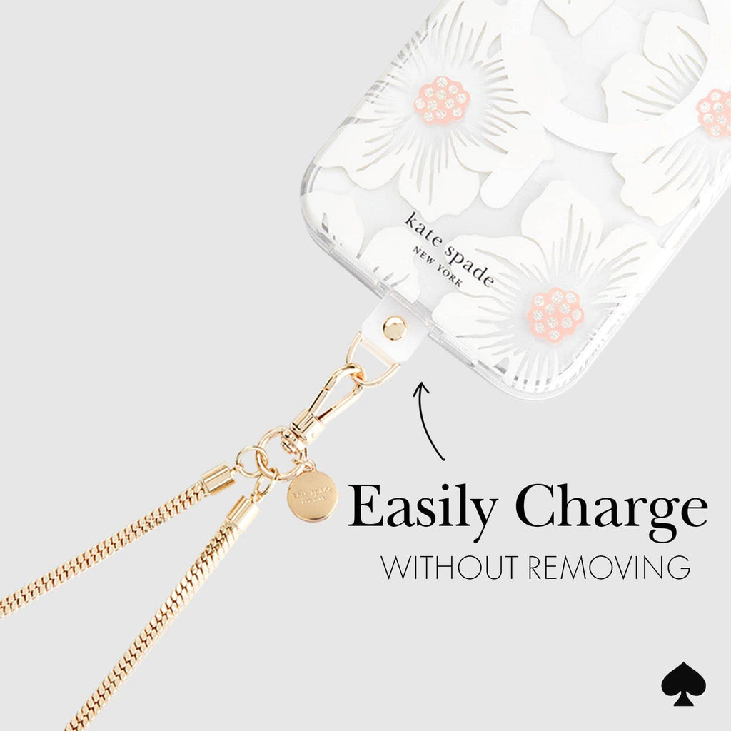 The Kate Spade New York Crossbody Chain - Heart of Gold