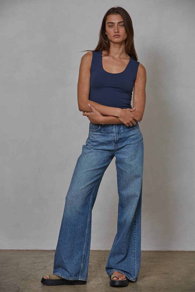 The Jenni Tank - Prussian Blue