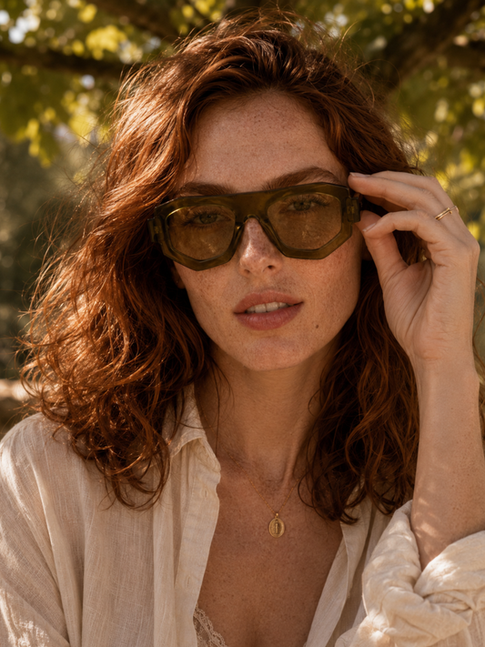 CHASTAIN OLIVE Sunglasses