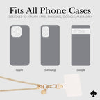 The Kate Spade New York Crossbody Chain - Heart of Gold