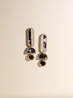 Lanie - Black Dangle Earrings