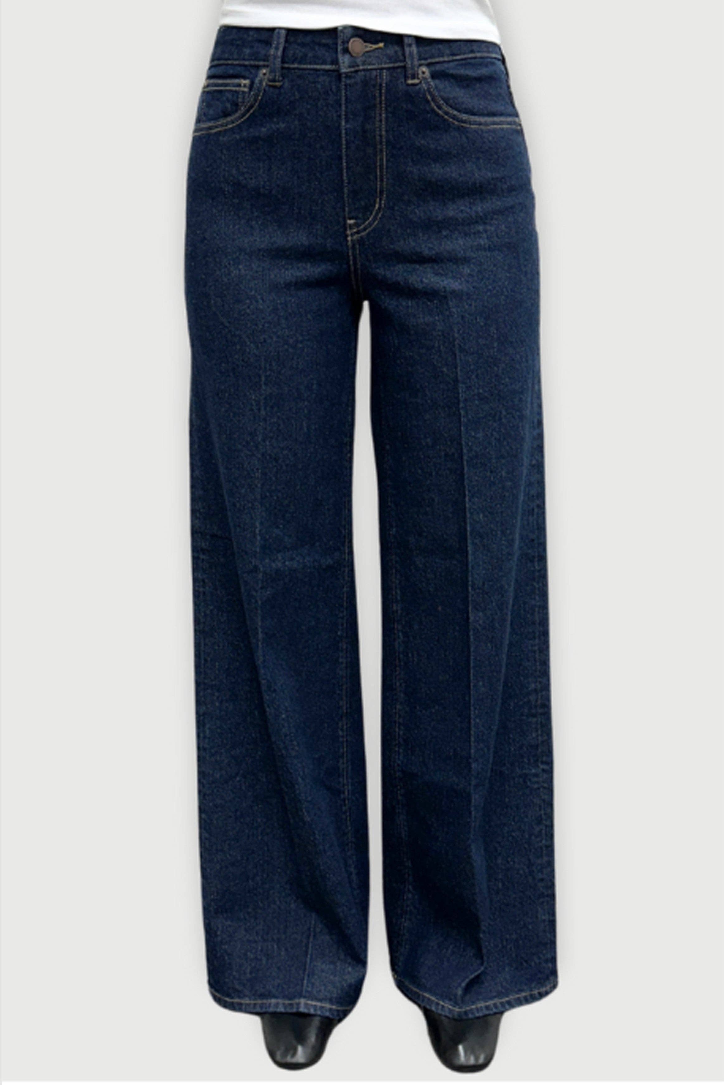 Andrews High Rise Extra Wide Leg - Timbers