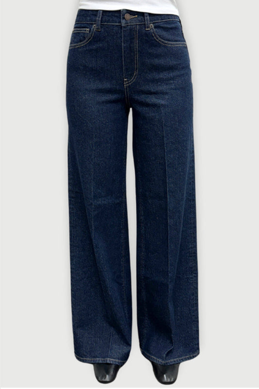 Andrews High Rise Extra Wide Leg - Timbers