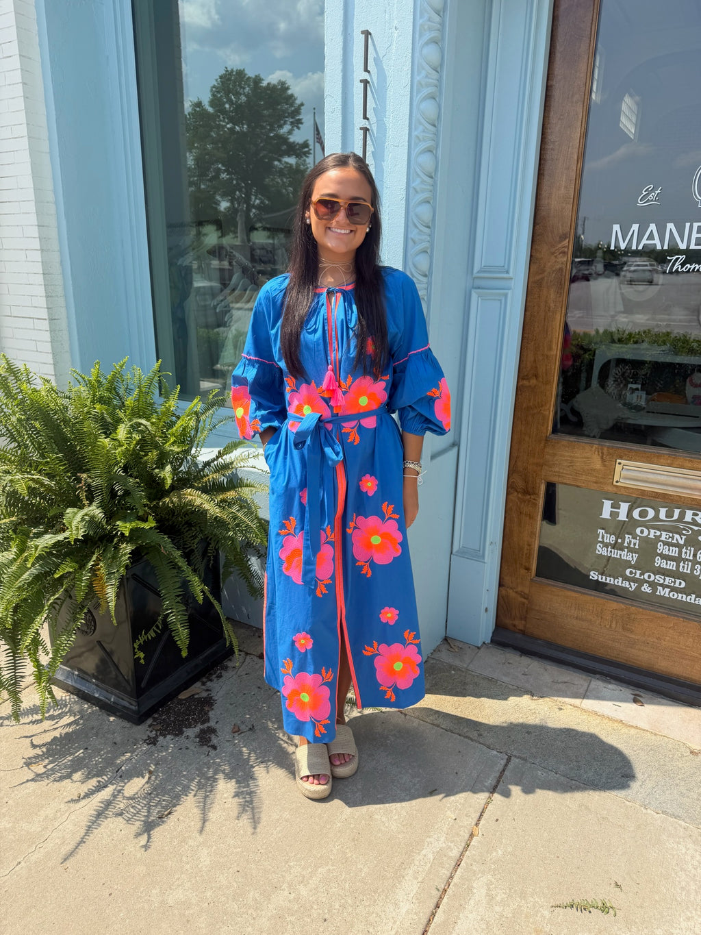 Tela - Florida Floral - Blue