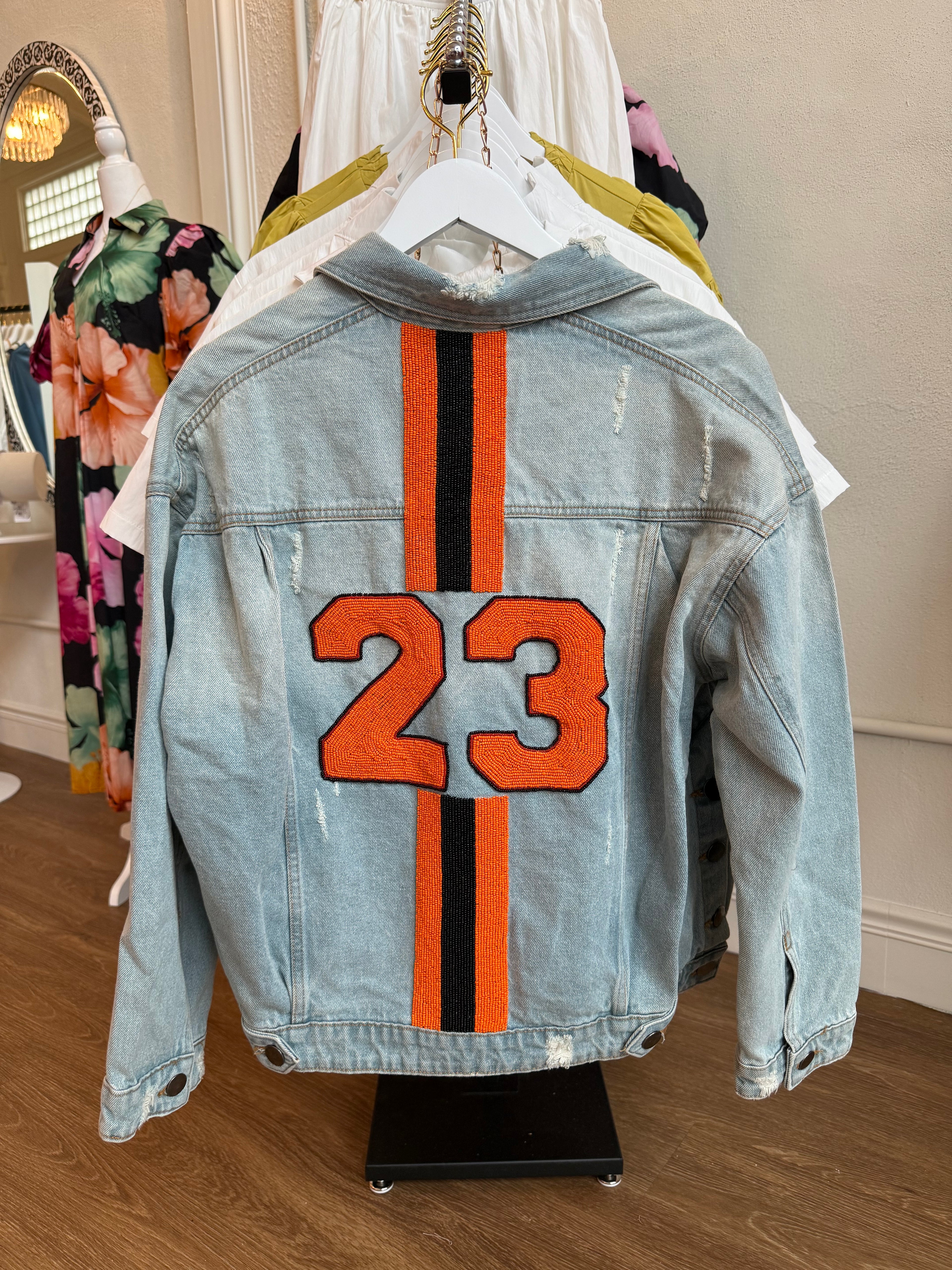 CUSTOM BEADED JACKET PREORDER