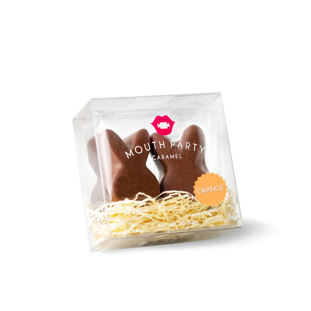 Mouth Party- Caramel Bunny Box- Orange