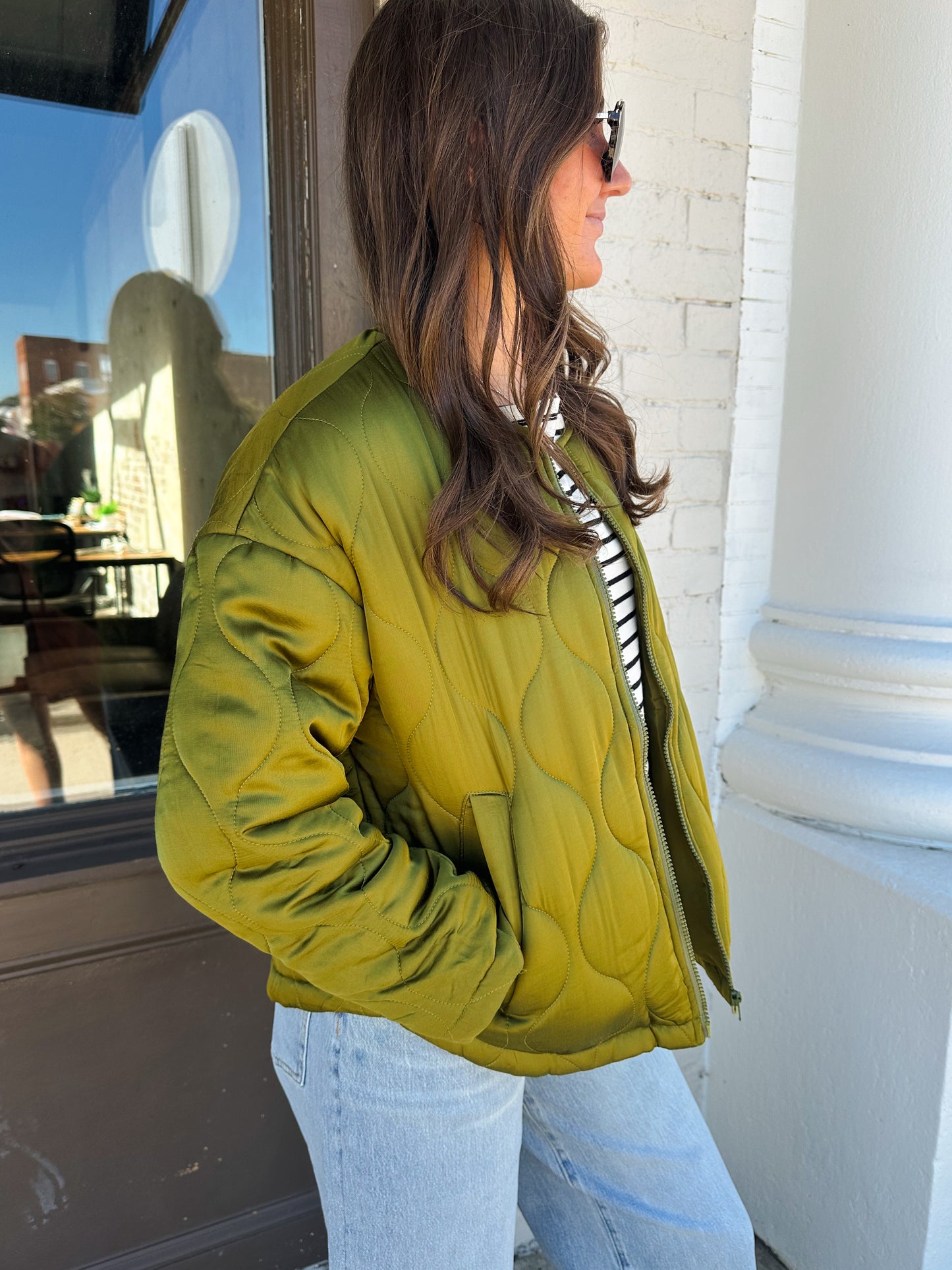 The Katie Jacket - Green