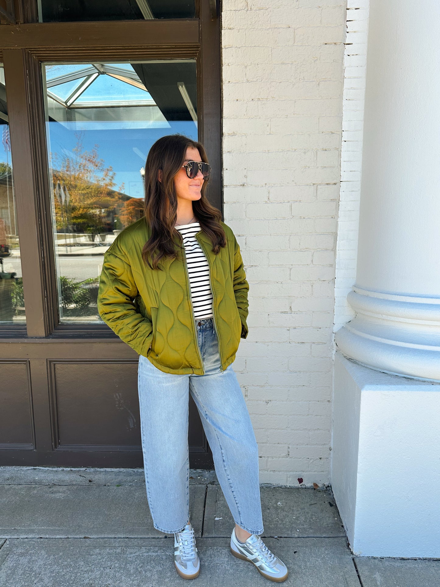 The Katie Jacket - Green