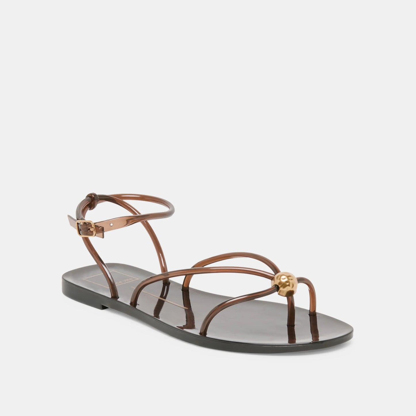 The Kenley Jelly Sandles- Chocolate