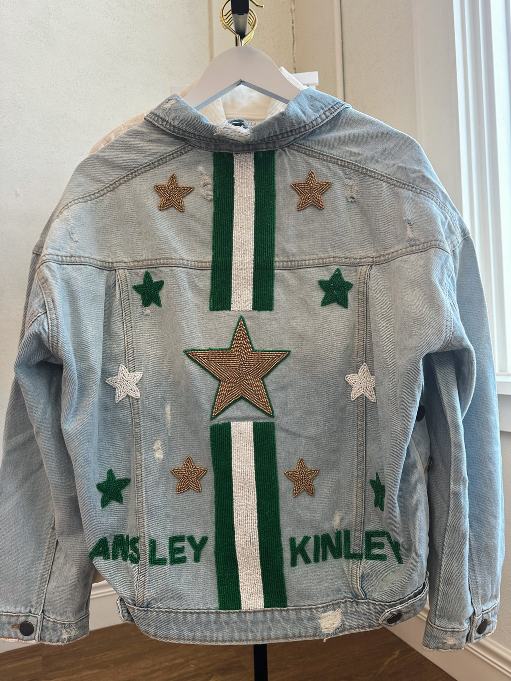 CUSTOM BEADED JACKET PREORDER