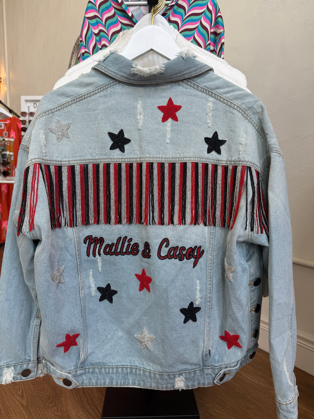CUSTOM BEADED JACKET PREORDER