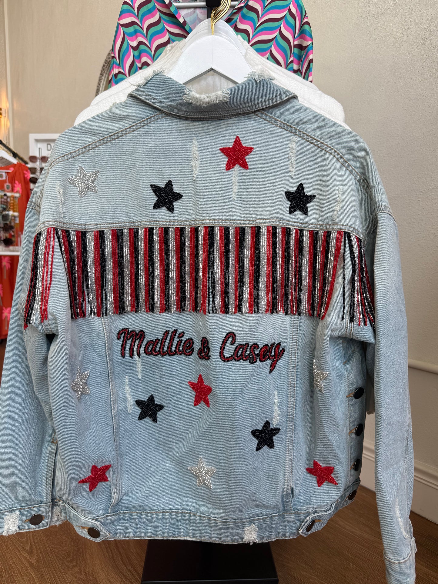 CUSTOM BEADED JACKET PREORDER