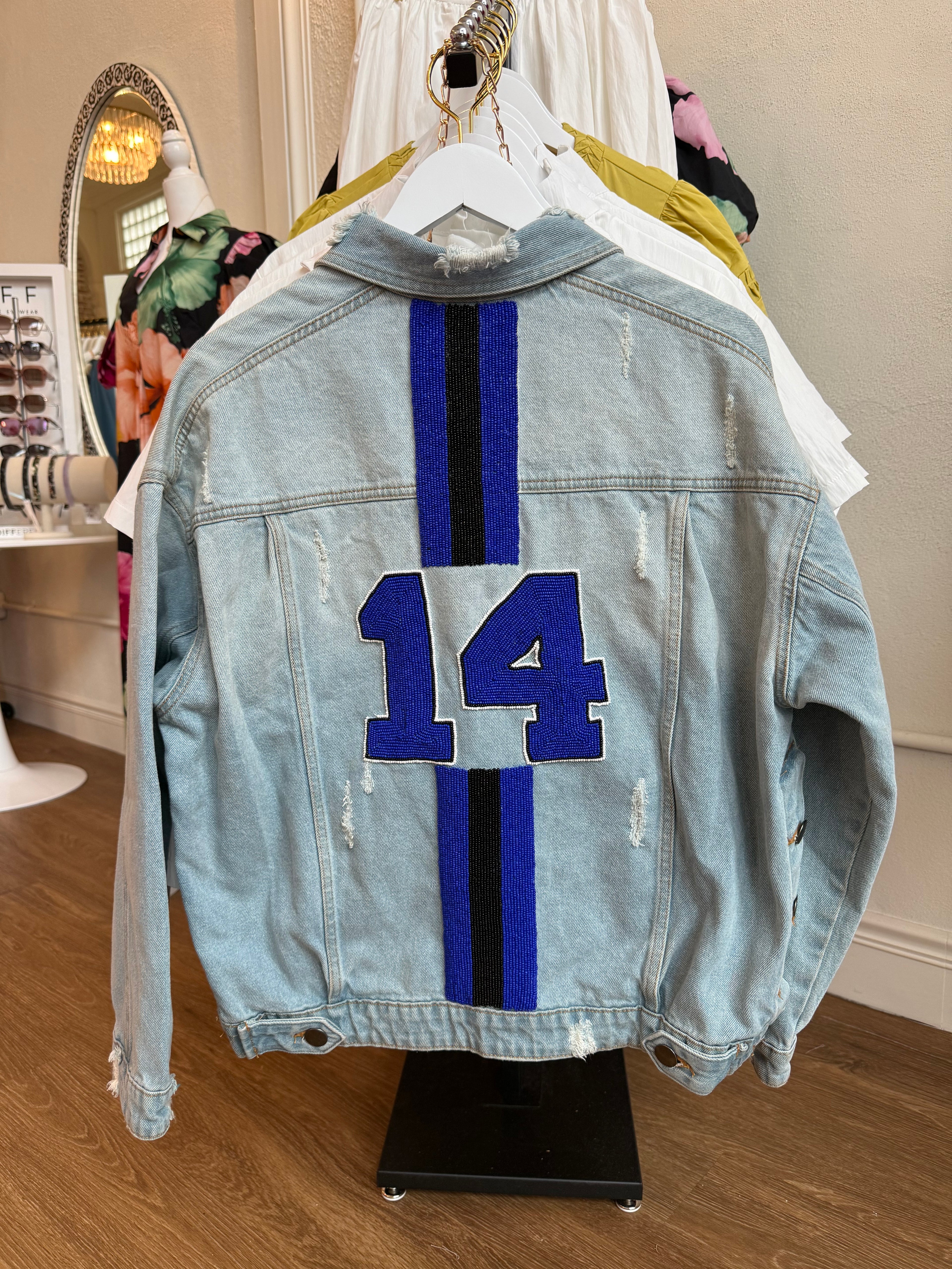 CUSTOM BEADED JACKET PREORDER
