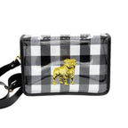 Black Buffalo Check with Bulldog Stadium Bag