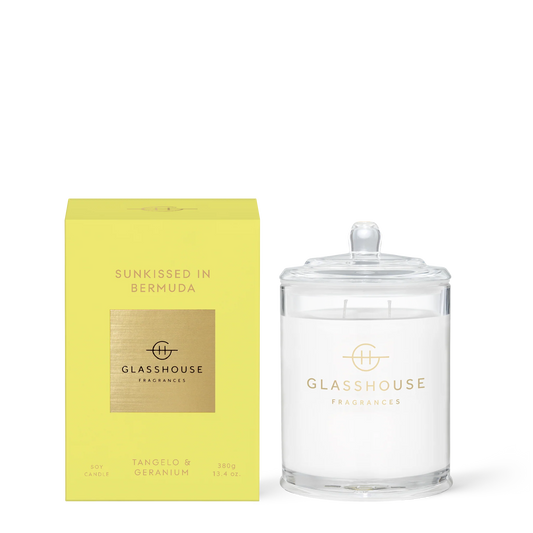 Glasshouse Candle- Sunkissed in Bermuda