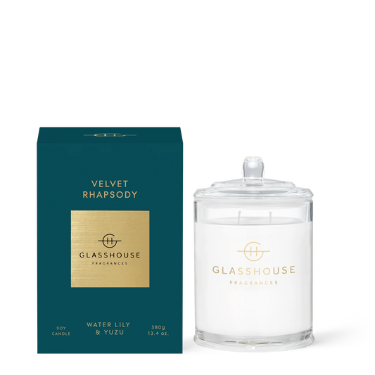 Glasshouse Candle 13.4 oz - Velvet Rhapsody