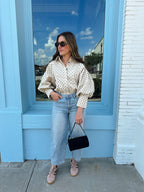 Elle Polka Dot Top