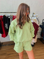 The Bex Shorts - Pistachio