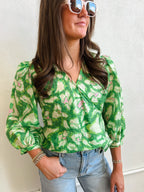 Channing Wrap Blouse