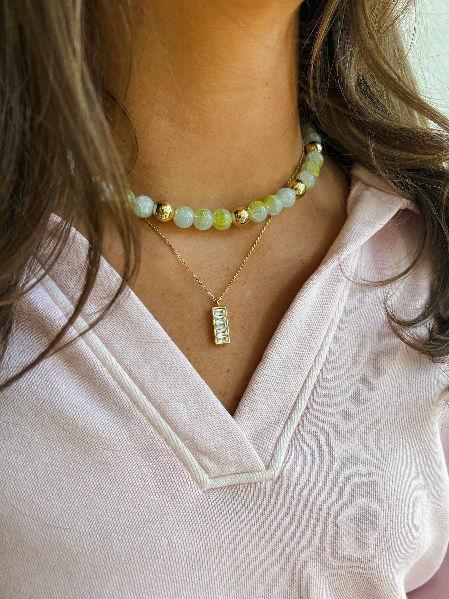 Gold Drop Necklace