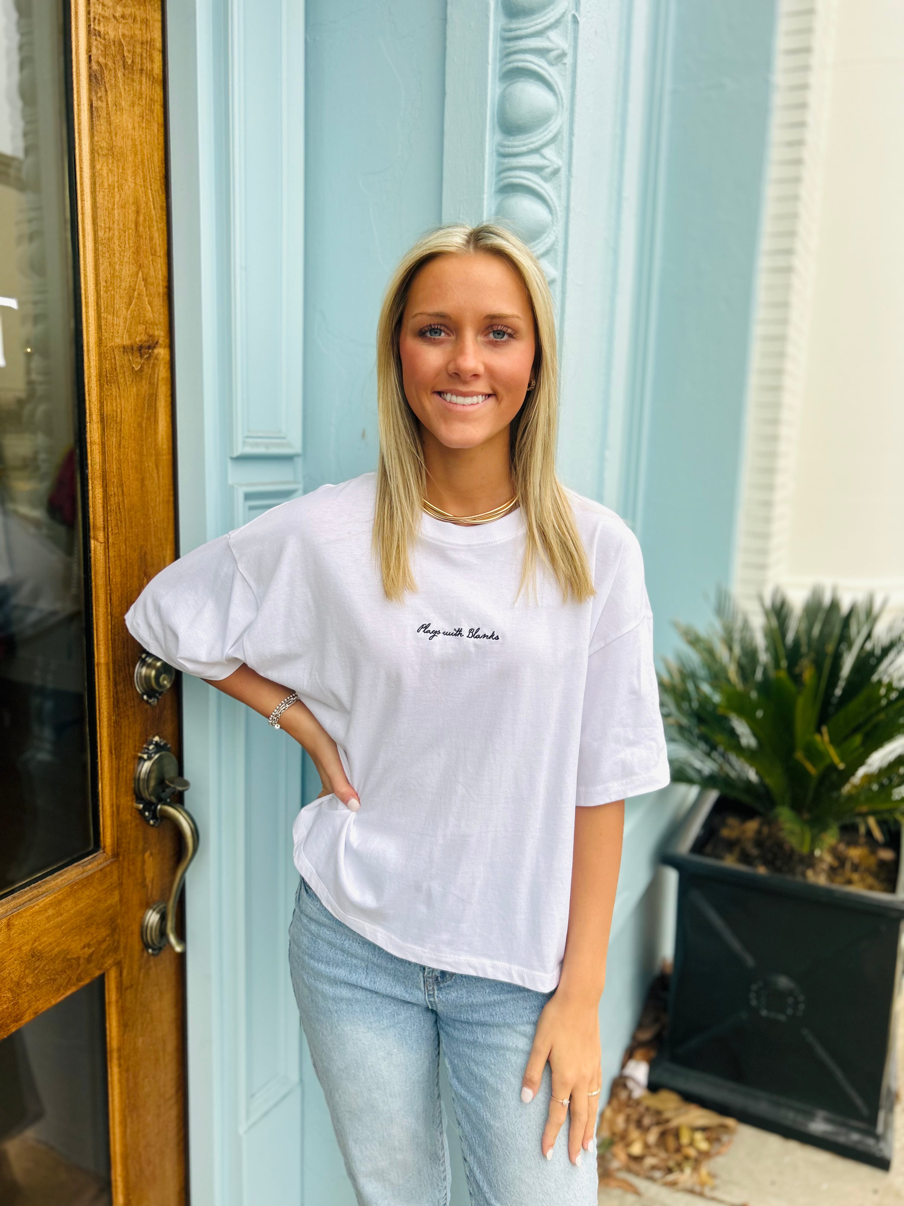 Plays With Blanks Tee