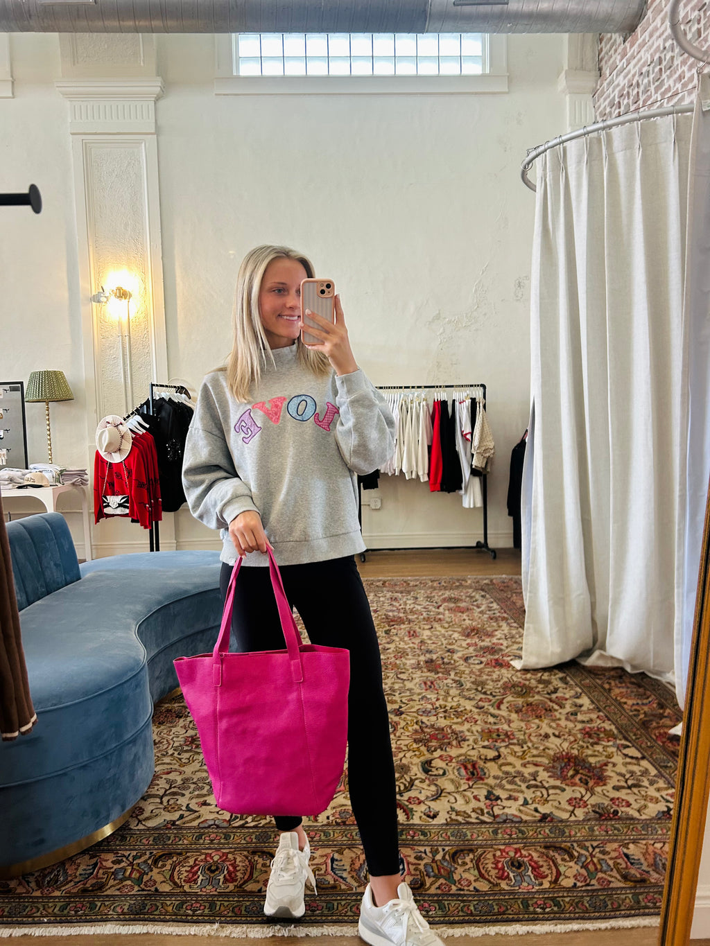 Vida Carryall Tote- Magenta