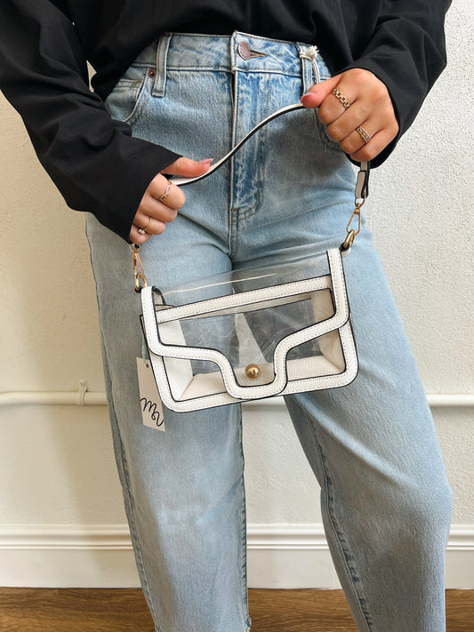 Envelope Stadium Bag - White
