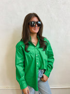 Green Button Up Shirt