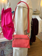 The FoldOver Convertible Handbag- Citrus