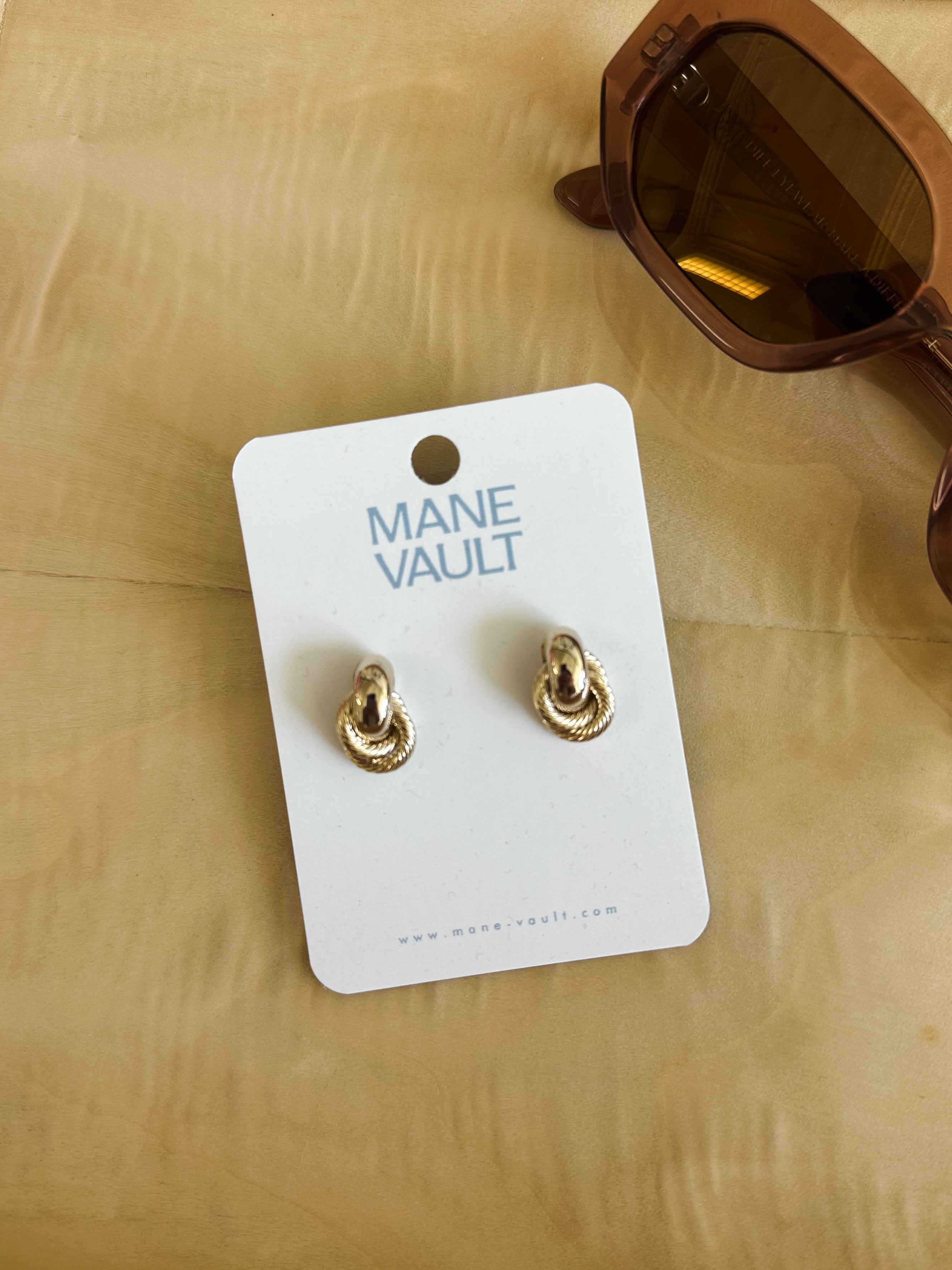 Knot Stud Earrings