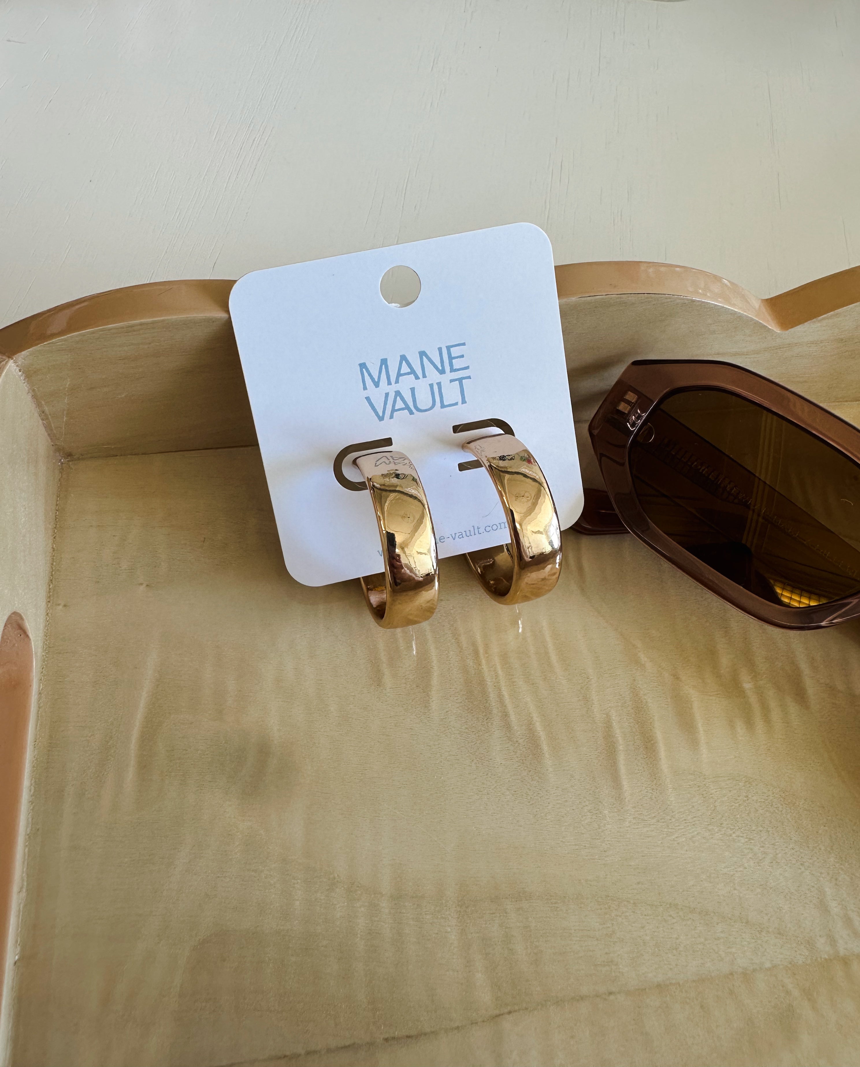Gold Hoop Earrings