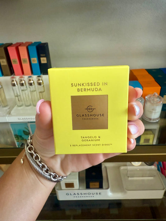 Glasshouse Car Diffuser Refill - Sunkissed In Bermuda