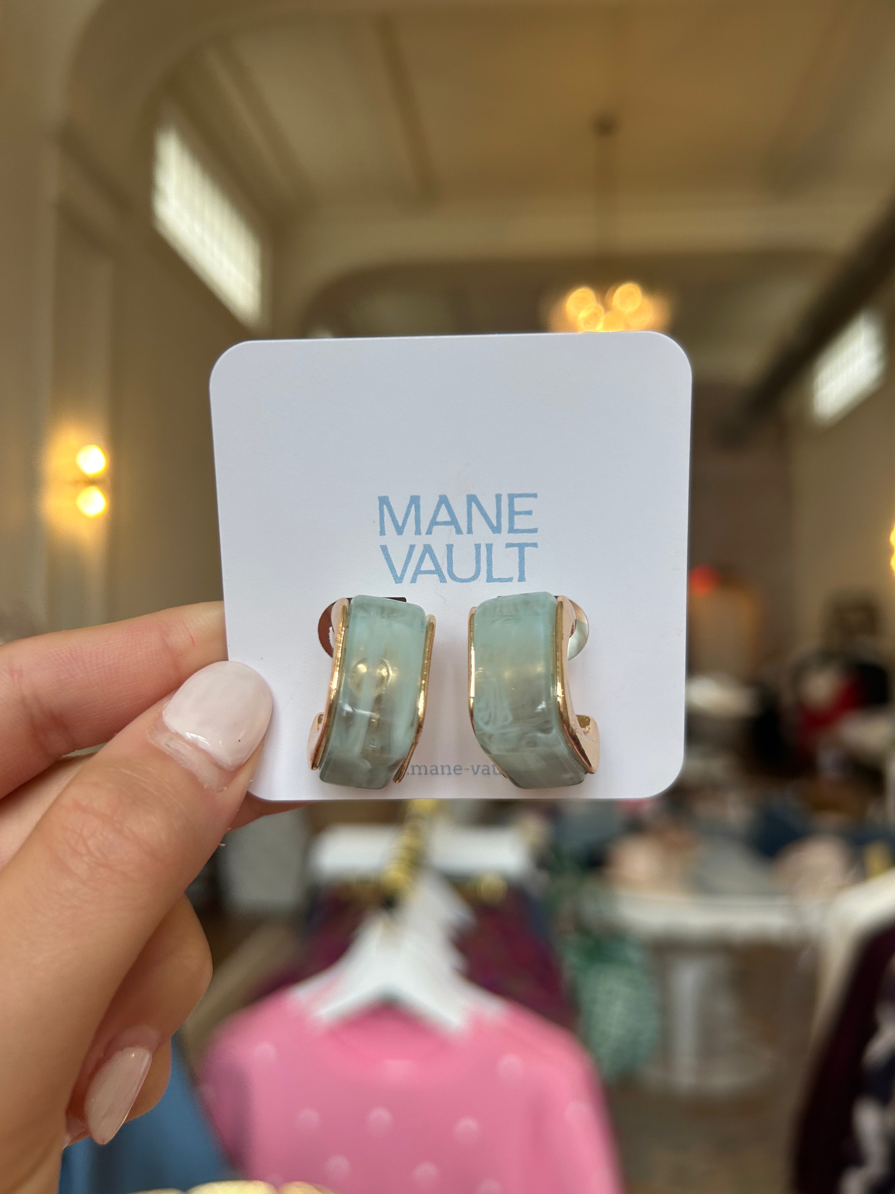 The Nicole Hoops- Jade