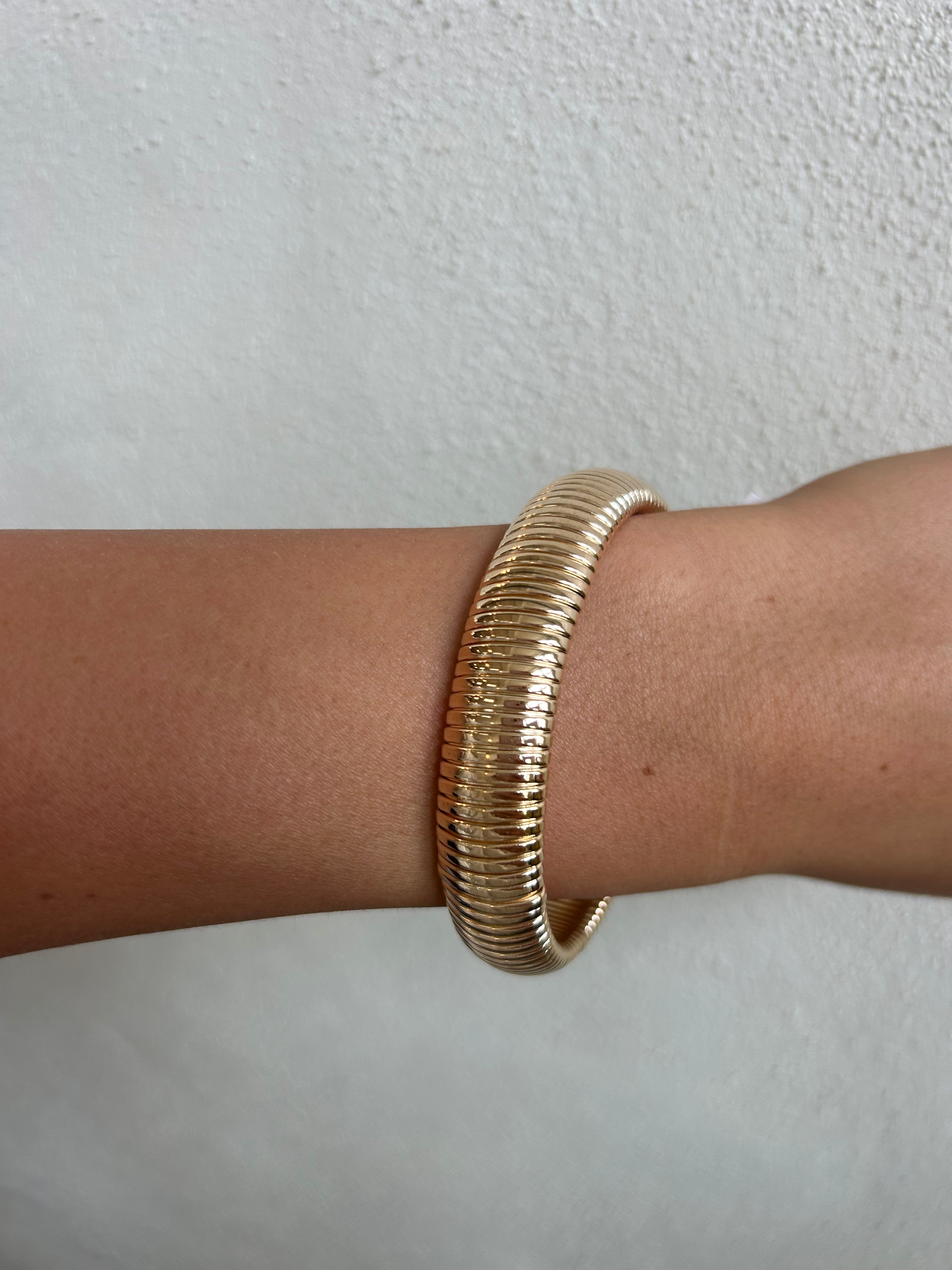 The Snake Chain Bracelet- Gold