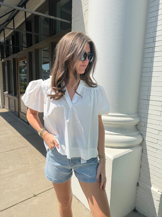 The James Top - Off White