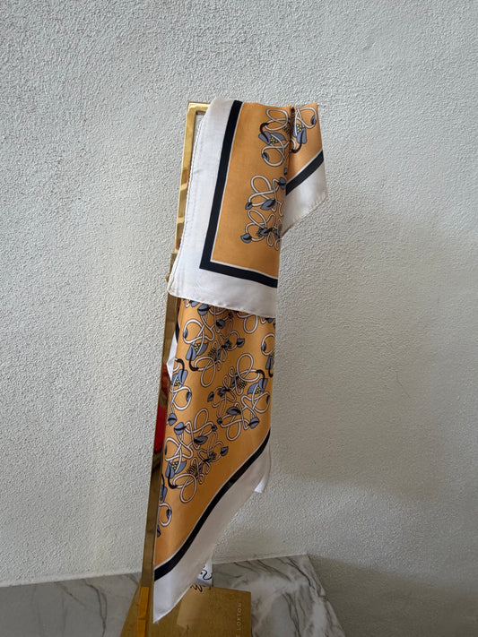 Silky Scarf - Gold