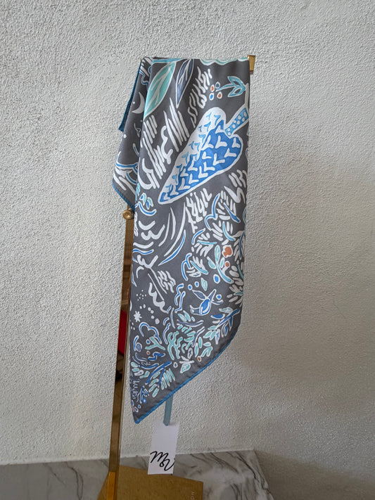 Silky Scarf - Grey