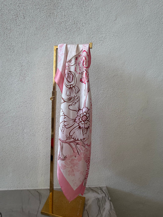Silky Scarf - Pink