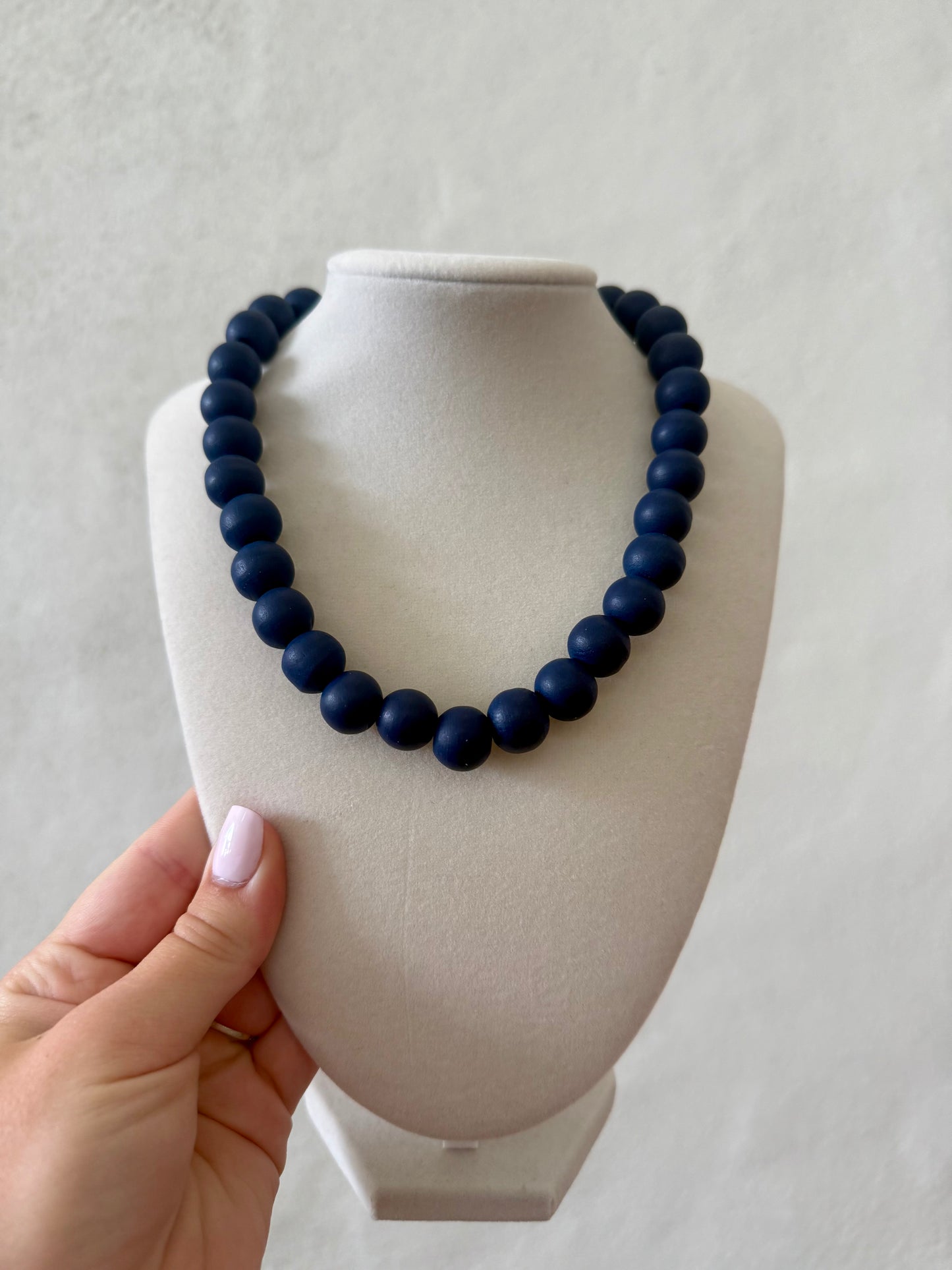 Wooden Ball Necklace