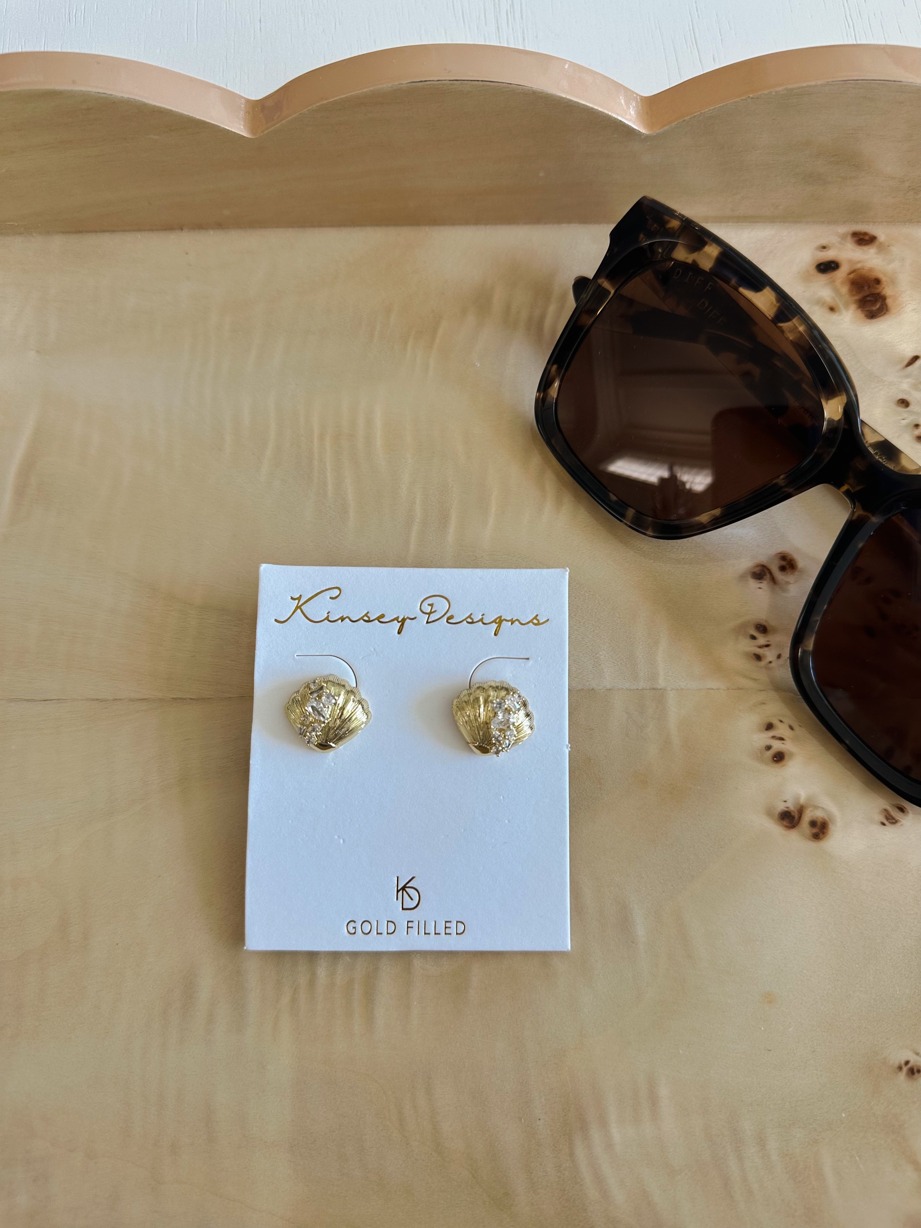 Lucian Seashell Earrings