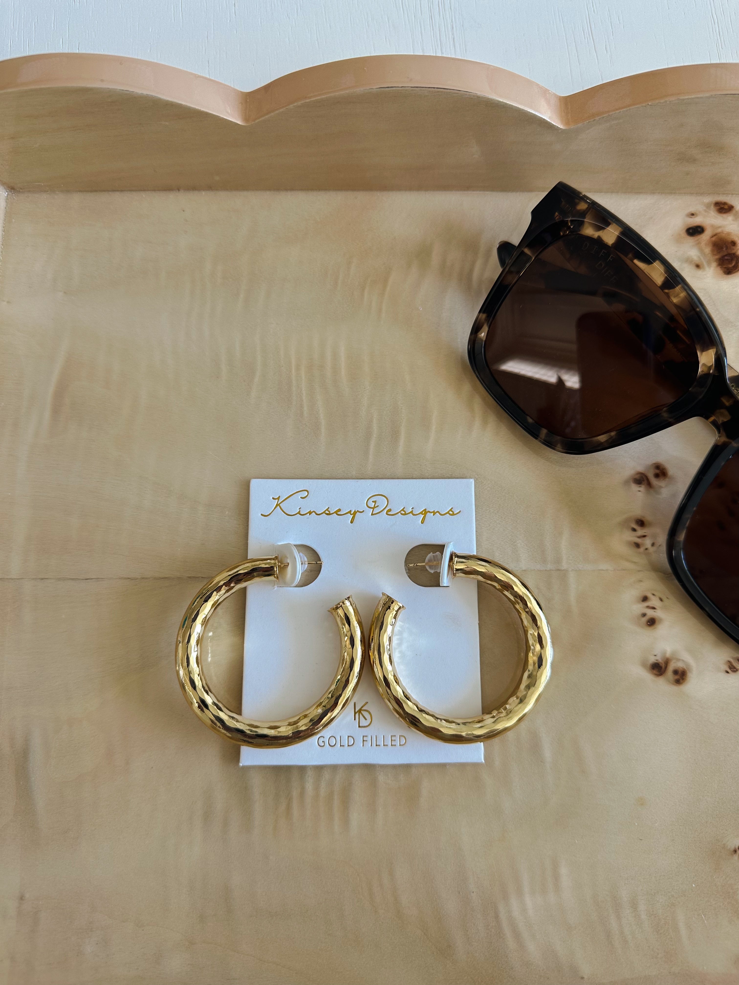 Jasmine Hoop Earrings