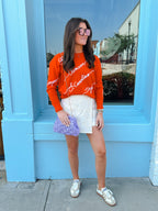 Clemson Tigers Love Letter Sweater