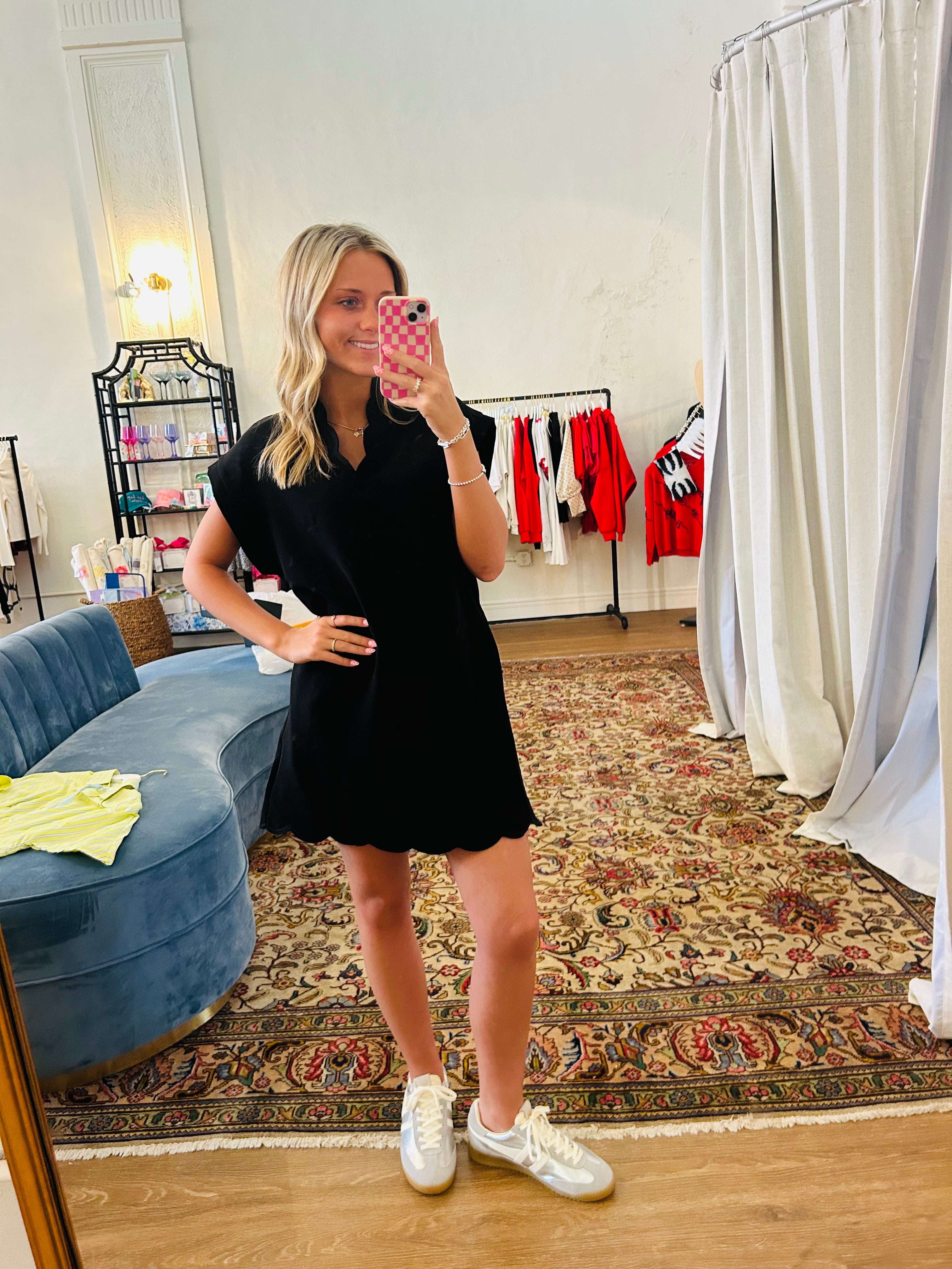 The Zara Scallop Dress