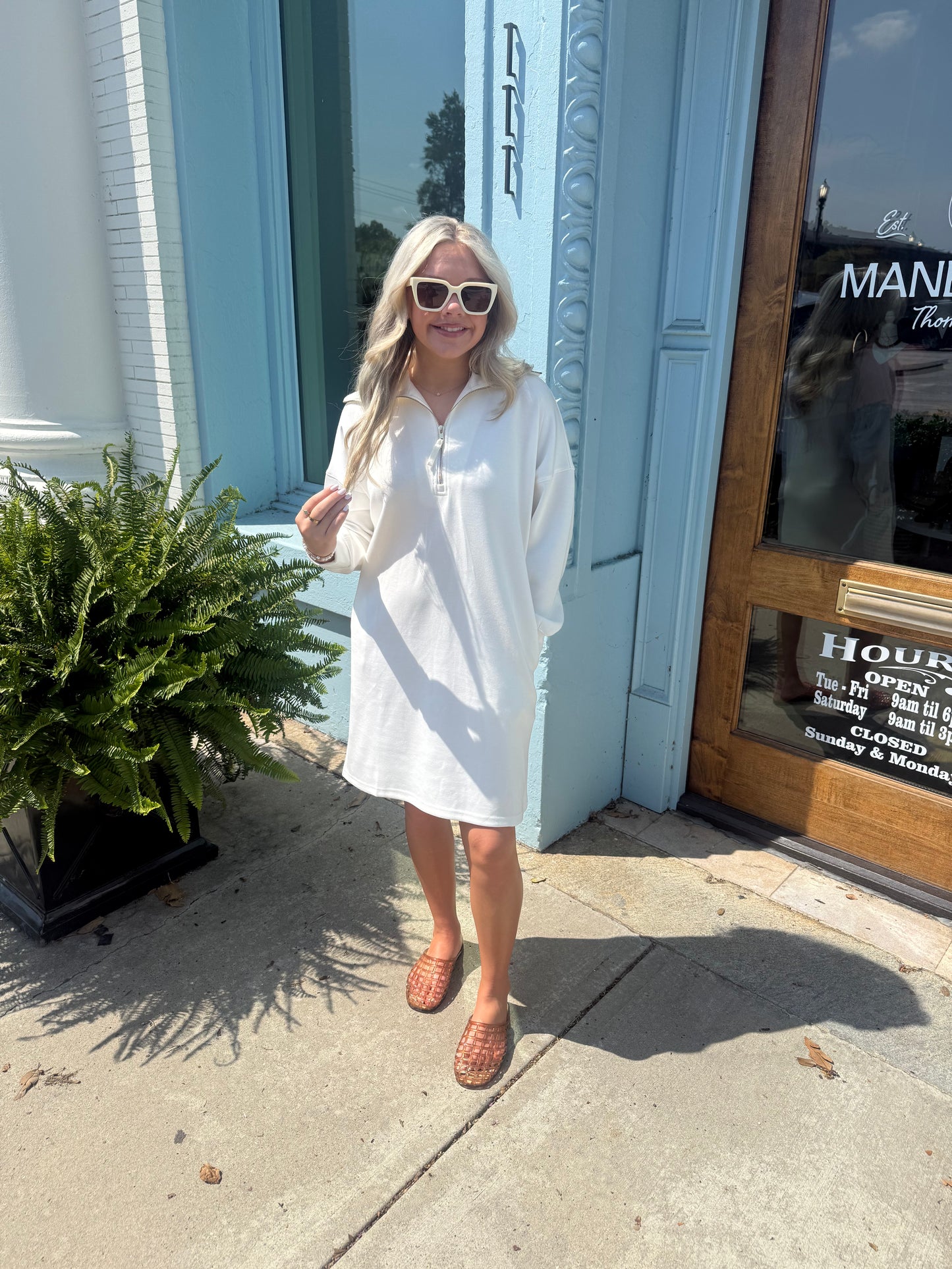 The Ginny Dress - Ivory