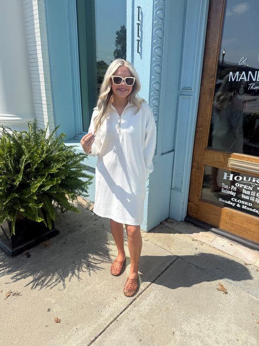 The Ginny Dress - Ivory