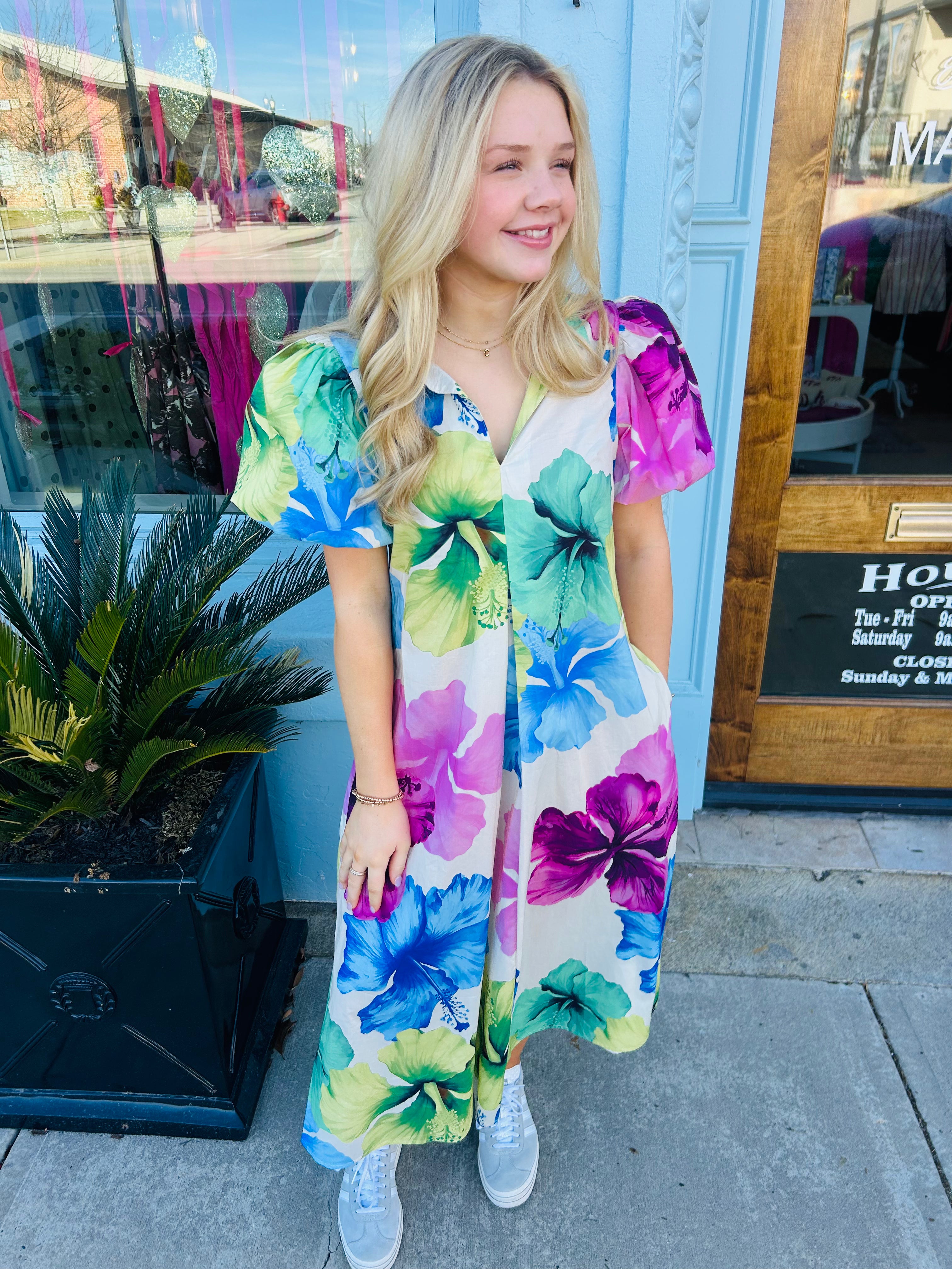 The Millie Dress - White