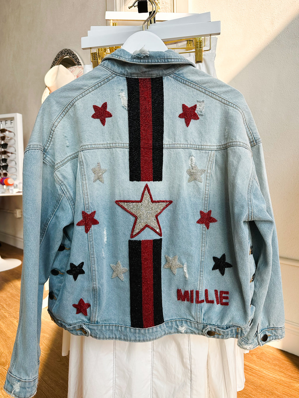 CUSTOM BEADED JACKET PREORDER